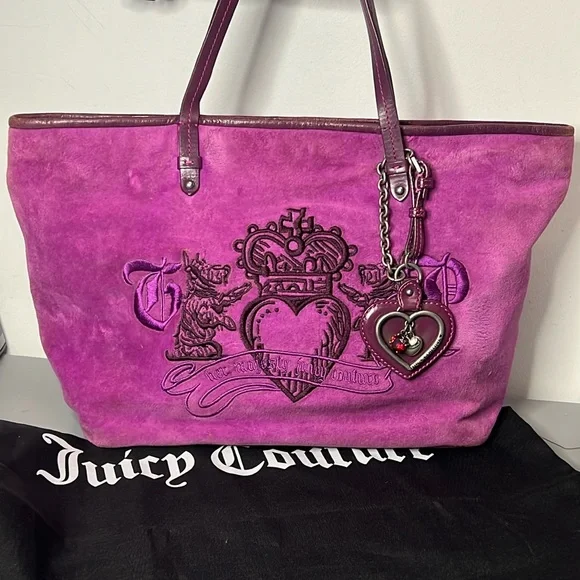Purple pink bag sale